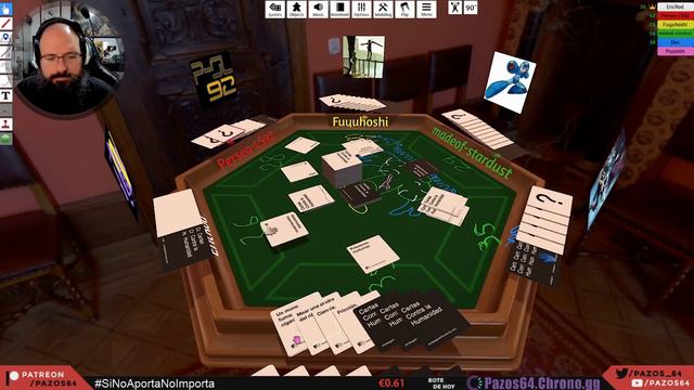 Cartas Contra La Humanidad Con Eric, Dayo, Karma, Rangu Y Perseo. +18 O +21 Bueno Mejor +35