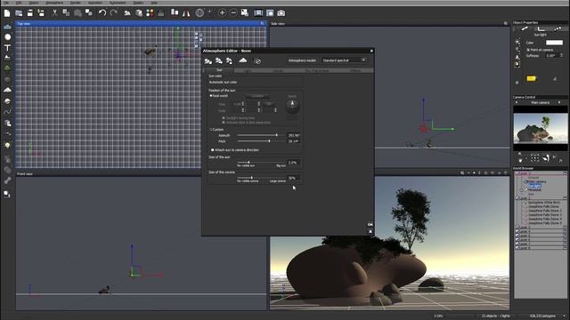 Creating ocean rocky island in Vue Pioneer 2015, this second part of two part tutorial смотреть онлайн