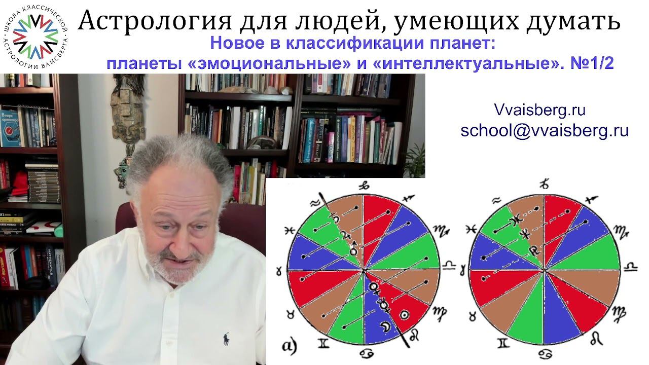 Интеллектуальные и эмоциональные. Школа классической астрологии Виталия Вайсберга