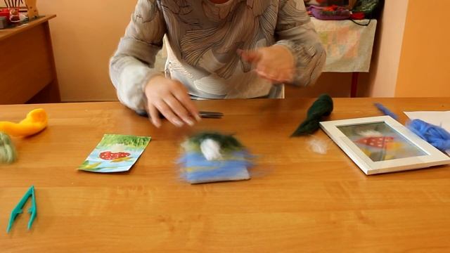 Мастер класс Живопись шерстью смотреть онлайн