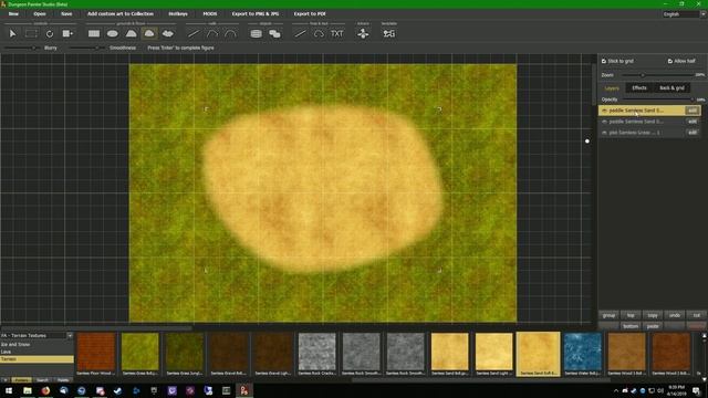 How to Quick lake in Dungeon Painter Studio. смотреть онлайн