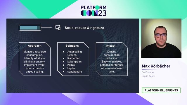 How to build sustainable systems with Kubernetes | PlatformCon 2023 смотреть онлайн