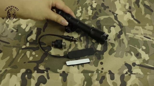 Tactical M300 M300A Scout Gun Light Rifle Flashlight 400 Lumen Weapon Light LED Lanterna Fit смотреть онлайн