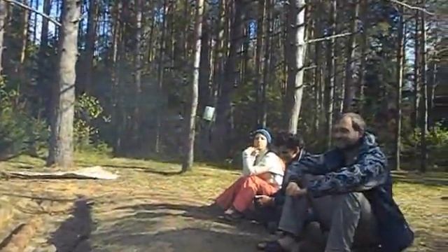 Костер в лесу на берегу. Лесной Сход АВП. Уборка мусора смотреть онлайн