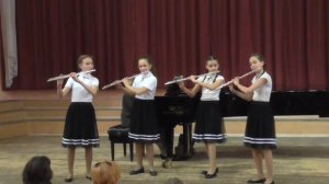 Квартет флейт."Рэг-квинтет"