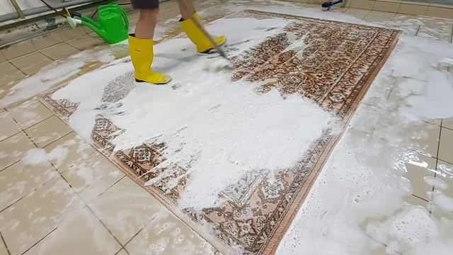 Стирка ковра / Rug Washing