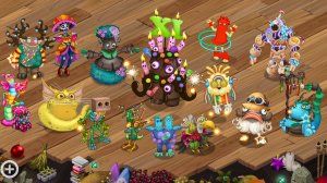 Сезонная хижина / Seasonal Shanty - полная песня из редких монстров (My Singing Monsters)