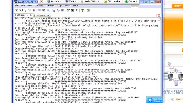 04.02_Oracle_10gR2_RAC_4.2 Install Required Linux Packages for Oracle RAC.avi смотреть онлайн