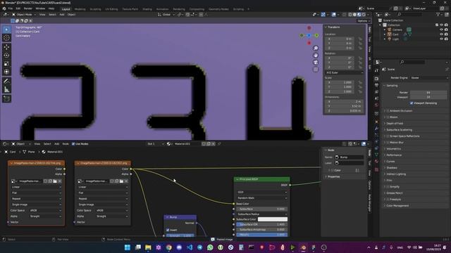 Blender: How to create beautiful bank card in blender смотреть онлайн