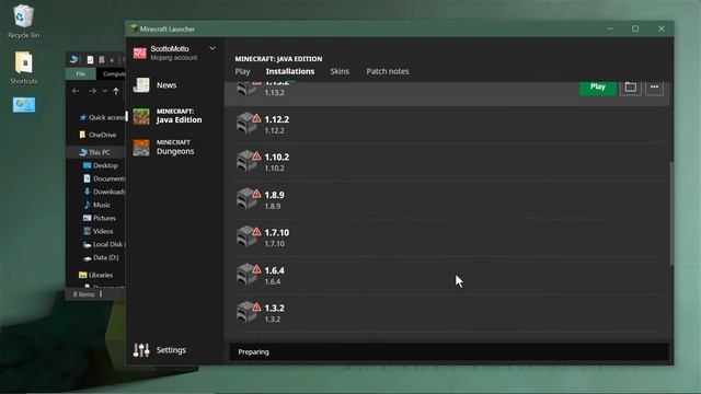 Minecraft Snapshots - How to Play the Latest in the Java Launcher - 21w10a смотреть онлайн