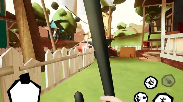 Где найти зонтик + как попасть за карту Hello Neighbour hide seek смотреть онлайн
