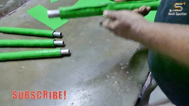 Cricket Bat Grip Making | Producing Best Quality Bat Grip | Cricket Bat Rubber Grips смотреть онлайн