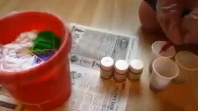 Как красиво покрасить футболку