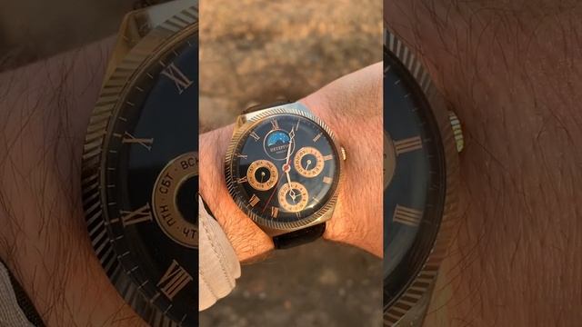 Раритетные роскошные часы Ракета 26690 с индикатором день-ночь Петродворцового Часового Завода смотреть онлайн