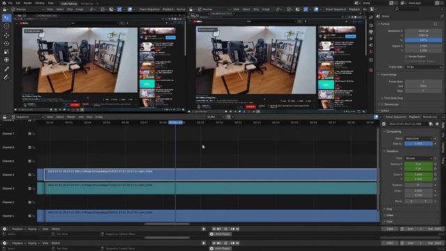 Blender 3.2 VSE | Beginner tutorial | Pan and Zoom смотреть онлайн