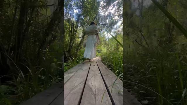 Воссоединение с природой на моем месте силы, озере Светлояр