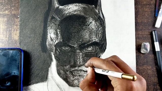 Drawing The batman | a.s used sketch|#drawing #marvel смотреть онлайн