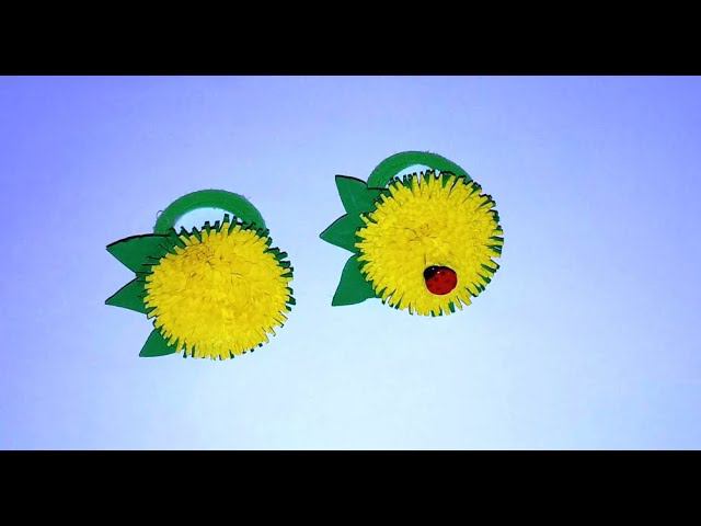 Резиночки для внучки одуванчики из фоамирана смотреть онлайн