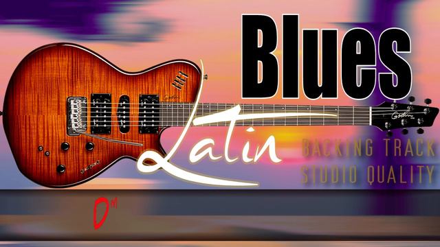 Blues Backing Track (3/4) - Blues guitar jam track in Dm (without Piano) смотреть онлайн