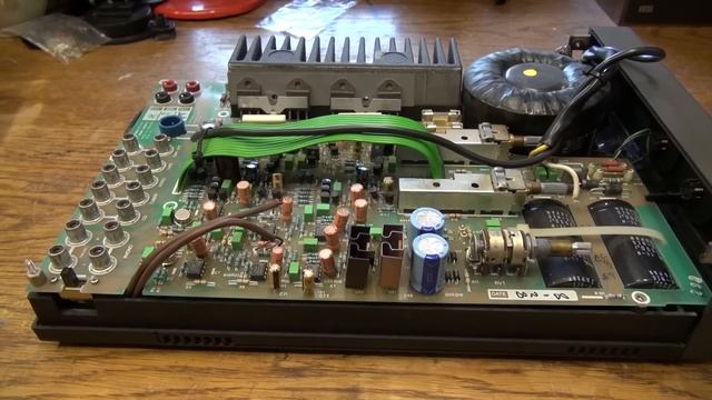 Cyrus Two Amplifier Replacing Bipolar Capacitors