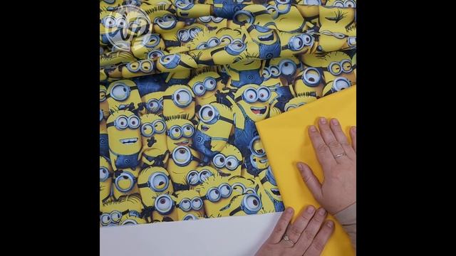 КУРТОЧНАЯ МЕМБРАННАЯ ТКАНЬ "МИНЬОНЫ" смотреть онлайн