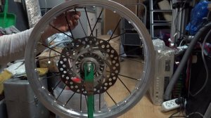 Замена ободов на эндуро в КТМ 560SMR