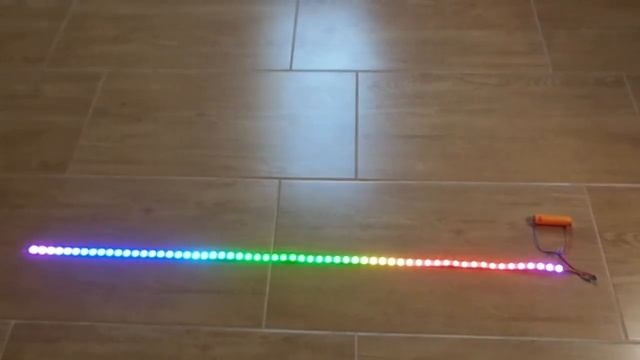 Neopixel (WS2812B) RGB LED Strip + ATtiny13