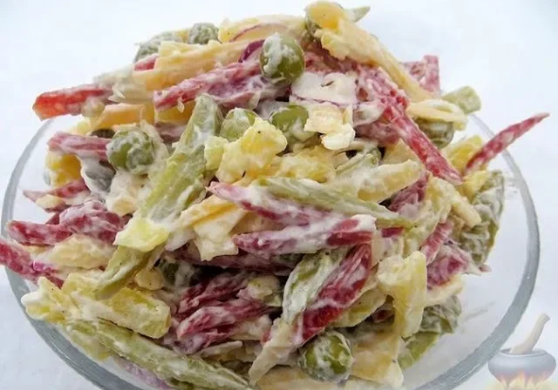 САЛАТ "ОХОТНИЧИЙ" смотреть онлайн