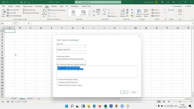 How to run a SQL query on an Excel table? смотреть онлайн
