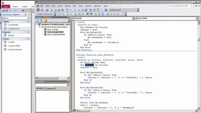 Tool and Code: Manipulate Graphs, Charts in Microsoft Access using VBA смотреть онлайн