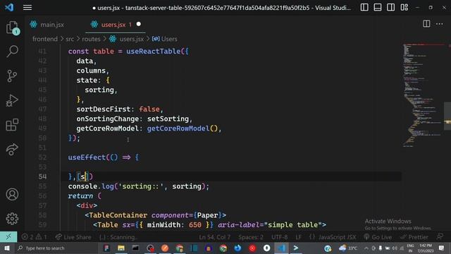 Tanstack Table 8 - Server Side Single Sorting [2] + React Router DOM 6.14 [2] हिंदी में смотреть онлайн