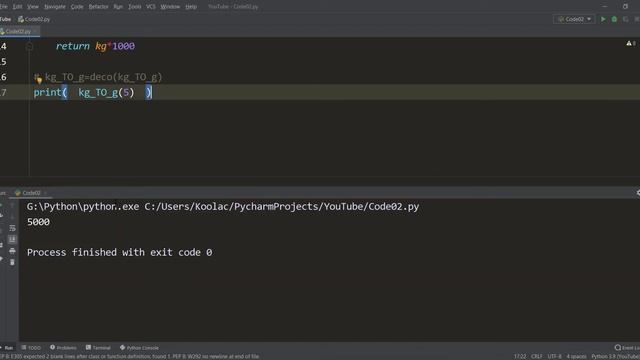 Python Tutorial: Decorators explained + Examples смотреть онлайн