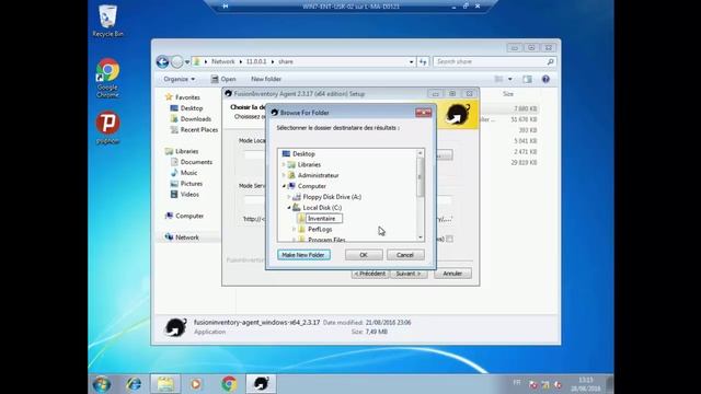 La mise en place du GLPI avec FusionInventory. смотреть онлайн