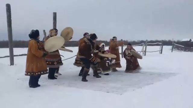 Танцы камчатских аборигенов. Кайныран смотреть онлайн