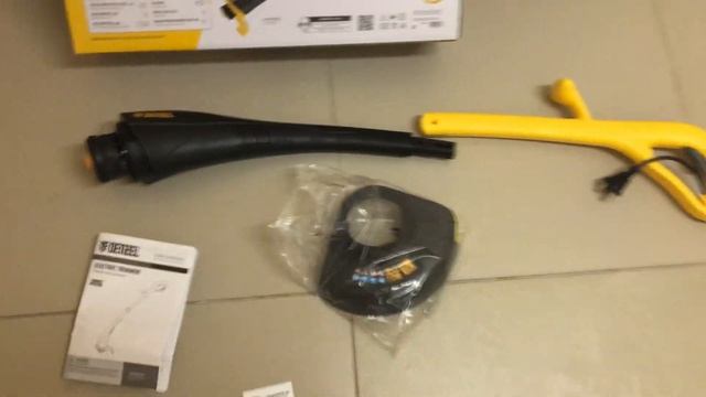 Триммер электрический TE-350, 350 Вт, 260 мм, катушка полуавтоматическая, Denzel, Артикул: 96619 смотреть онлайн