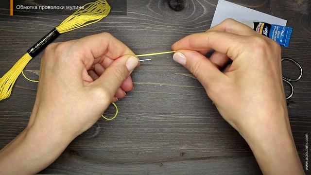 Обмотка проволоки мулине смотреть онлайн