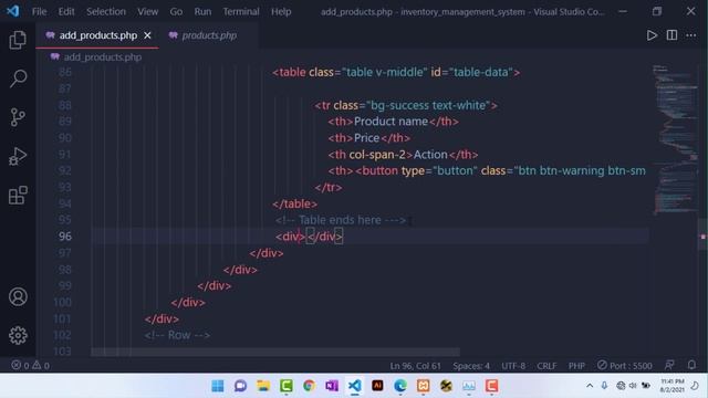 Inventory management system with php, mysqli, Ajax and Bootstrap( With source code ) смотреть онлайн