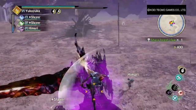 Toukiden 2 Constant Near Death SPD Style Any Special Attacker Weapon Build смотреть онлайн