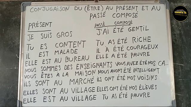 DARASIN KOYON FARANSANCI 🔴 CONJUNCTION DU ÉTRE AU PRÉSENT ET AU PASSÉ COMPOSÉ 🇫🇷🇳🇬🇳🇪 смотреть онлайн