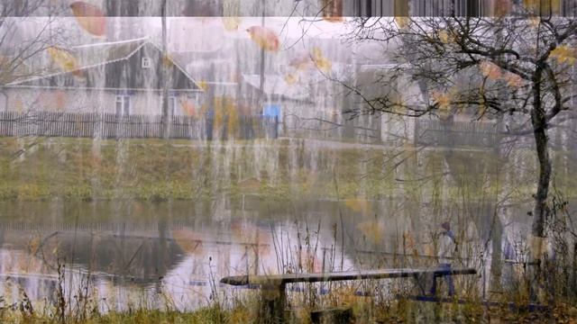 Золотая осень. Канал Агинского в Слониме. смотреть онлайн