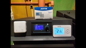 Беспроводной хронотермостат ZT-02W для котла ZOTA FORTA 12.Установка, подключение, испытание