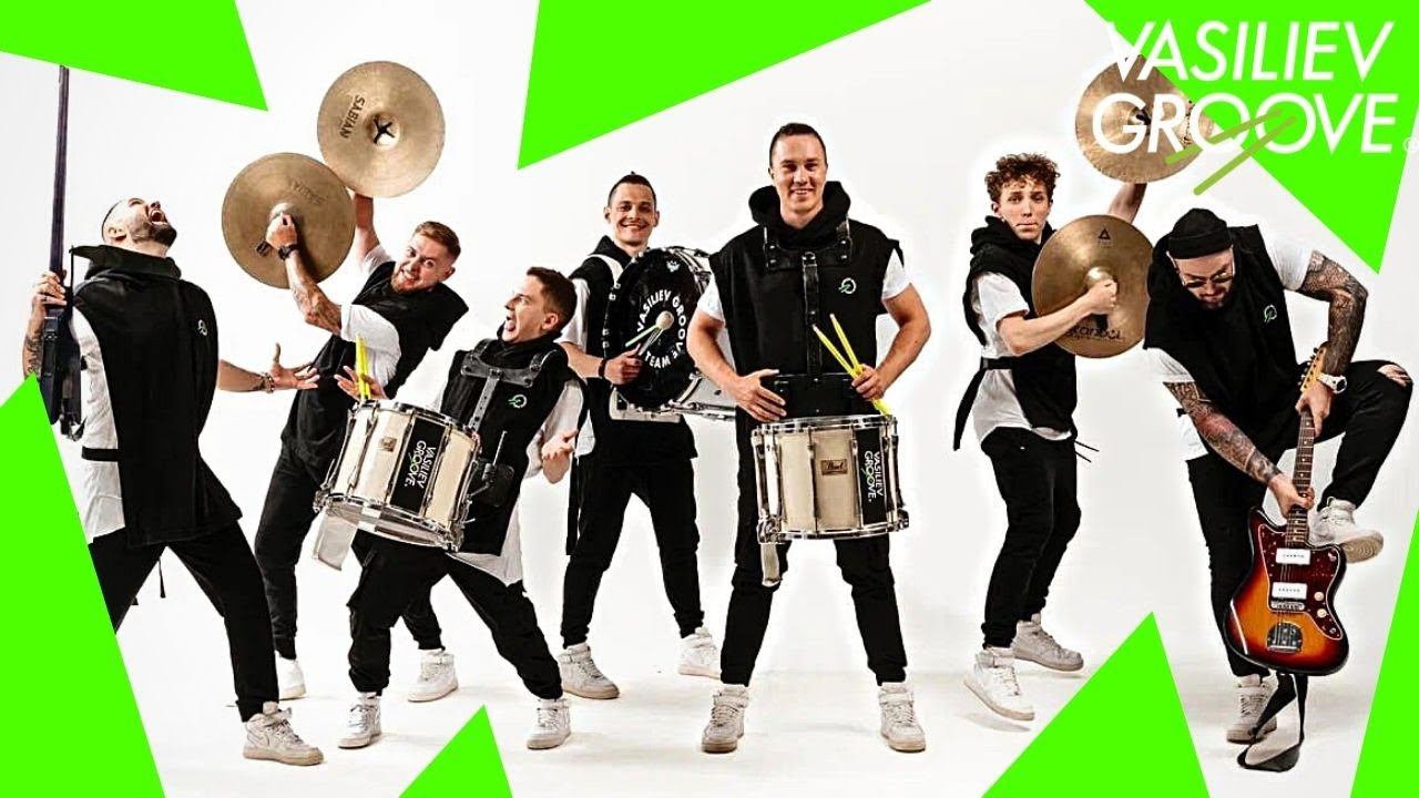 Шоу барабанов номер 1 в России Vasiliev Groove (VG) акустика / Маршевые Ритмы смотреть онлайн