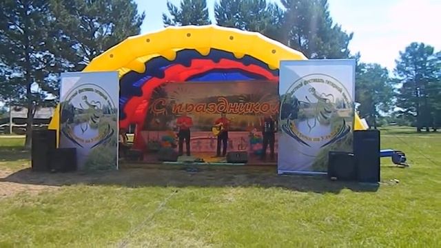 Дебют на фестивале "Встречи на Ульме" Красноярово. Мазановский район гр."Добрый день" смотреть онлайн