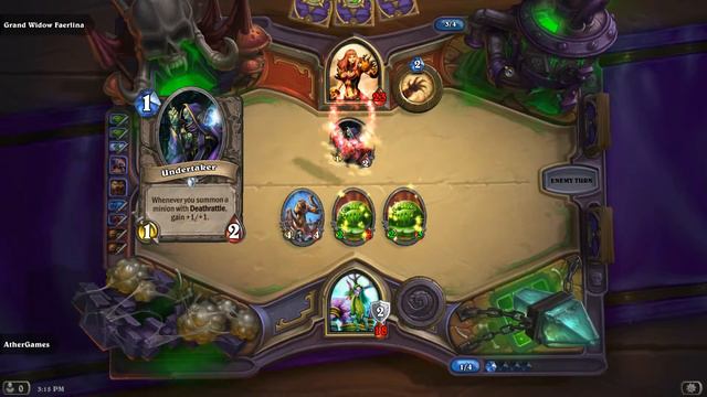 Hearthstone with Ather - Curse of Naxxramas - Episode 2 (Maexxna is Mine) смотреть онлайн