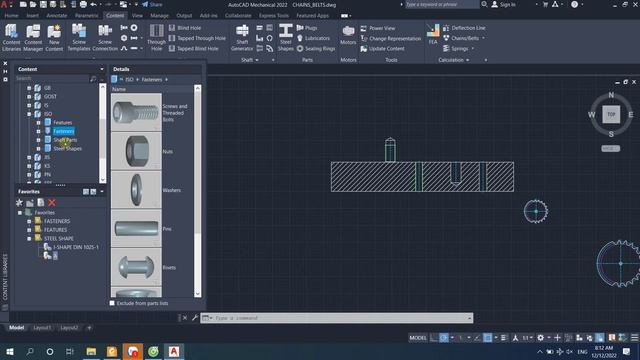 Hướng dẫn sử dụng thẻ Content trong AutoCAD Mechanical 2022 để tăng tốc thiết kế смотреть онлайн