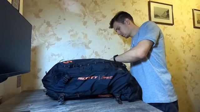 Обзор лавинных рюкзаков Scott Patrol E1 и Alpride SuperCap, Установка системы Alpride E1 в рюкзак.