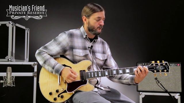 Gibson Custom CS-356 Hollowbody Electric Guitar смотреть онлайн