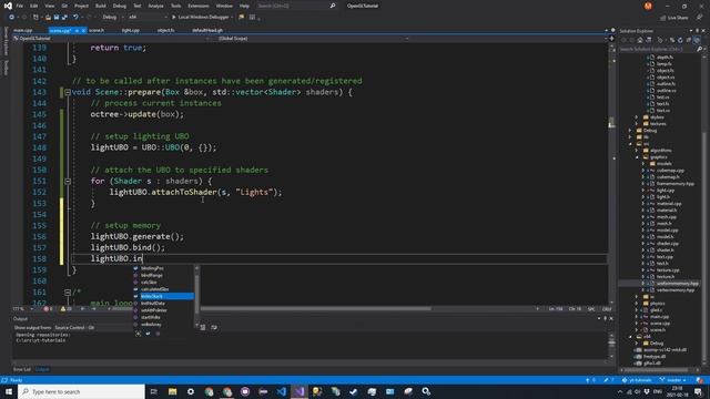 C++ OpenGL Tutorial - 46 - Integrating Lights with the UBO смотреть онлайн