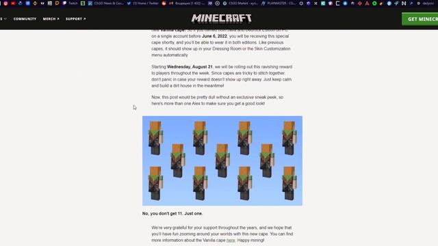 НОВЫЙ ПЛАЩ в МАЙНКРАФТ 1.20 ! КАК ПОЛУЧИТЬ НОВЫЙ ПЛАЩ в ИГРЕ ! смотреть онлайн