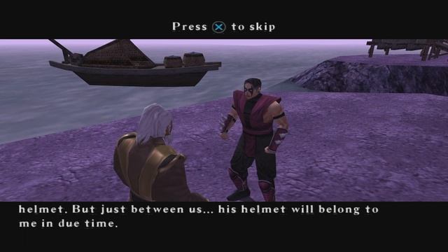 Shao Kahn Finds Out Reiko Wears His Helmet смотреть онлайн